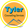 Tyler Counseling Services logo of a sunrise over mountains with the title Tyler Counseling Services.